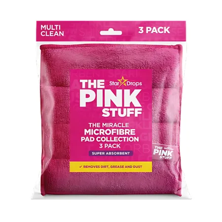 Stardrops The Pink Stuff The Miracle Microfibre Collection - 3 pakkausta