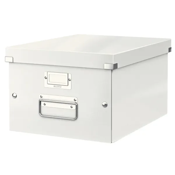 Storage box Click & Store Medium white