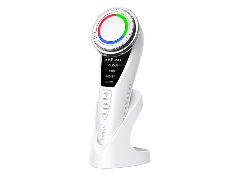 Anlan Ultrasonic facial massager with light therapy