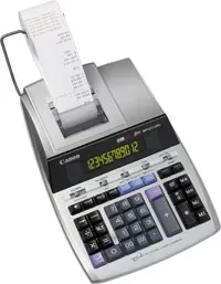 Canon MP1211-LTSC, Työpöytä, Tulostuslaskin, 12 lukua, 1 linjat, AC, Hopea