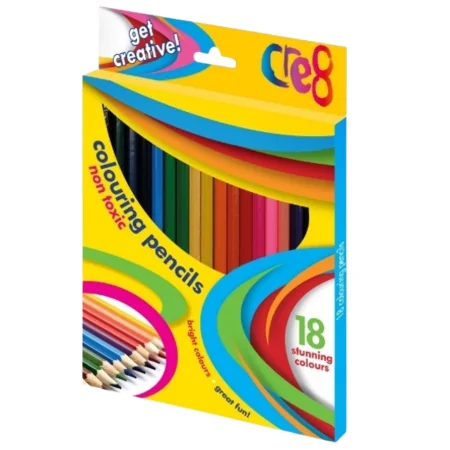 Cre8 Non-Toxic Colouring Pencils