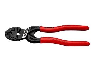 Knipex 71 31 160, Punainen, PVC-muovi, HRC 65, Musta, 160 mm, 215 g
