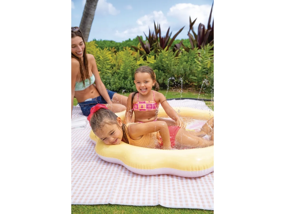 Solstråle spray-pool, 59 L, 104 x 104 x 13 cm