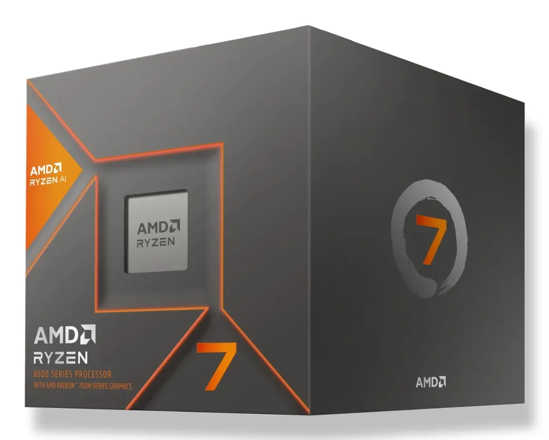 AMD Ryzen 7 8700G - 4,2 GHz - 8 ydintä - 16 säiettä - 16 Mt välimuisti - Socket AM5 - Box