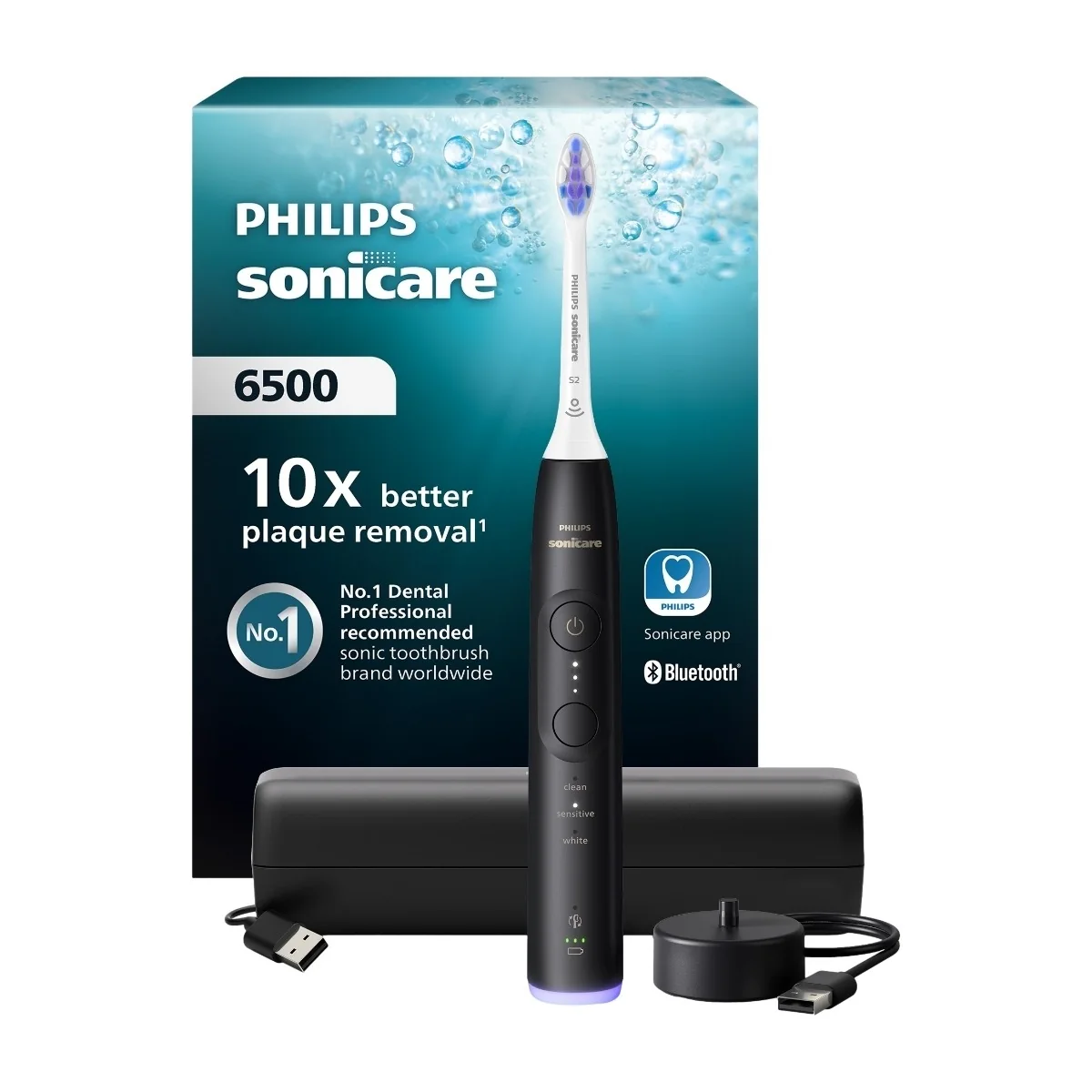 Philips Sonicare Series 6500 sähköhammasharja, musta