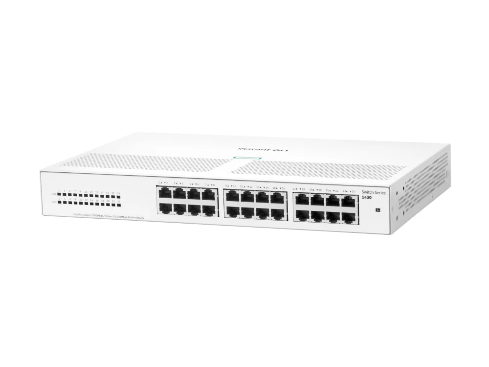 Hewlett Packard Enterprise HPE Aruba Instant On 1430 24G -kytkin