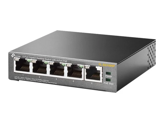 Tp-link Tl-sg1005p 5-port Poe 56w Switch