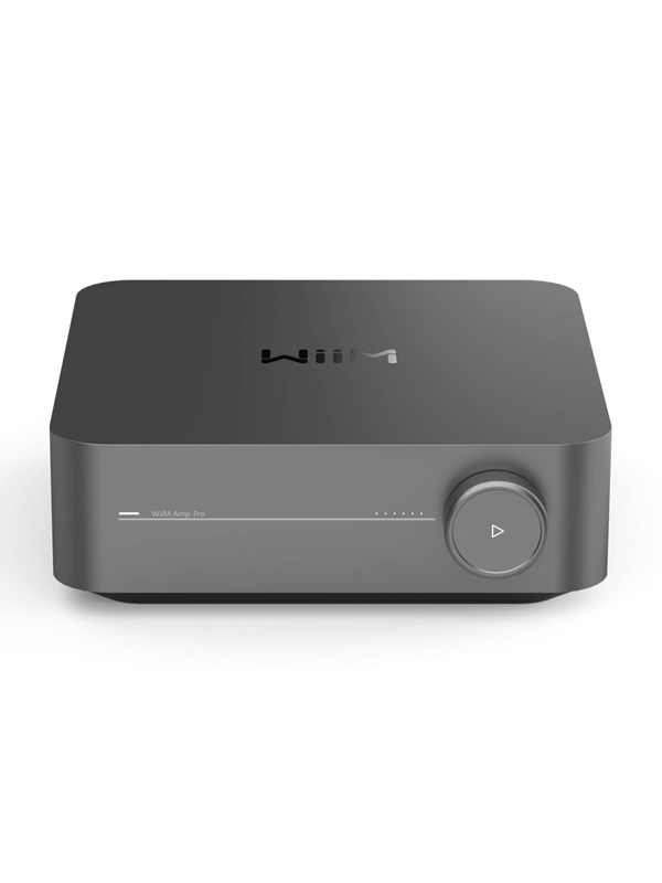 WiiM Amp Pro suoratoistovahvistin harmaa