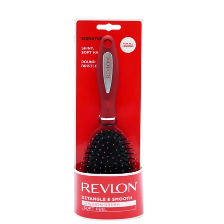 Revlon Detangle & Smooth Punainen hiusharja