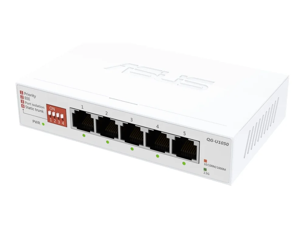 ASUS QG-U1050 5-Port 2.5G Unmanaged Switch