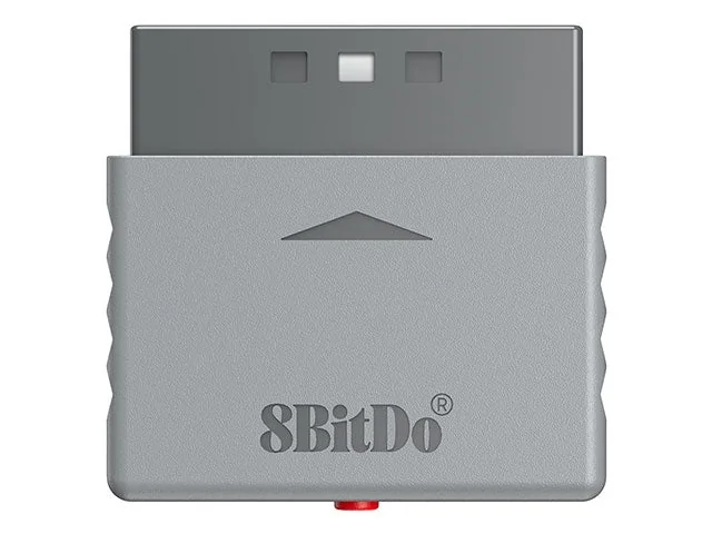 8Bitdo Retro Received, PC-sovitin, PlayStation 2, Grey, DualShock 4, DualSense ja DualSense Edge -ohjaimet Xbox One, Series, Elite Series 2, Elite..., 56 mm, 24 mm