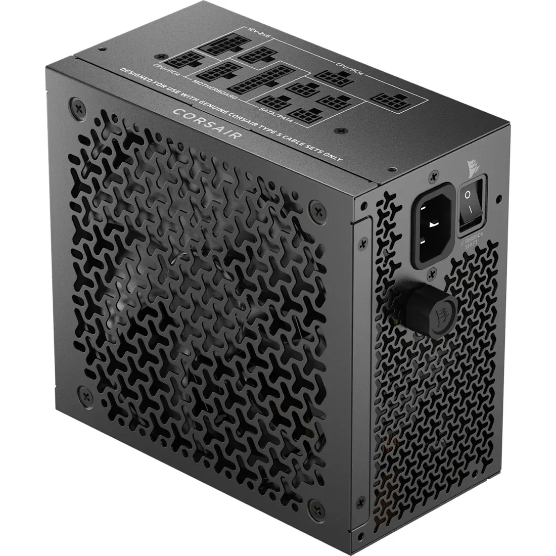 Corsair RM850x Shift Virtalähde - 850 Watt - 140 mm - ATX 3.1 - 80 Plus Kulta sertifioitu