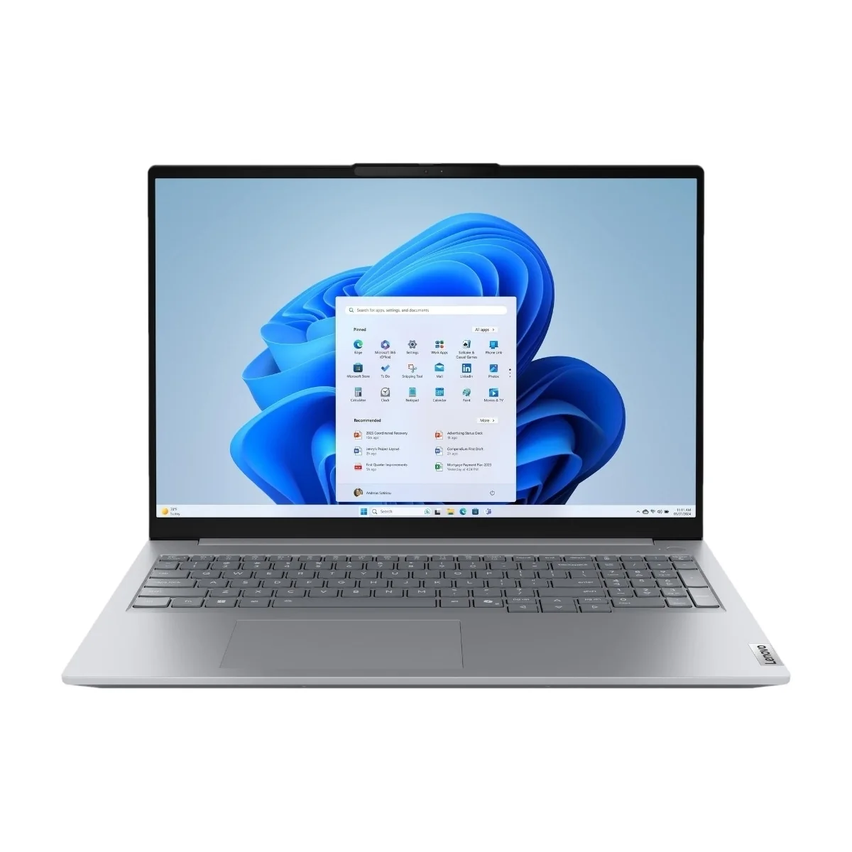 Lenovo ThinkBook 16 G9 16", 16 Gt, 512 Gt, Win 11 Pro -kannettava, harmaa