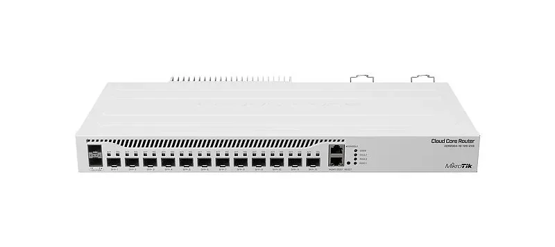 MikroTik CCR2004-1G-12S+2XS - Reititin, Valkoinen