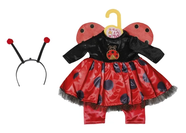 Dolly Moda Costume Lady Bug 43cm