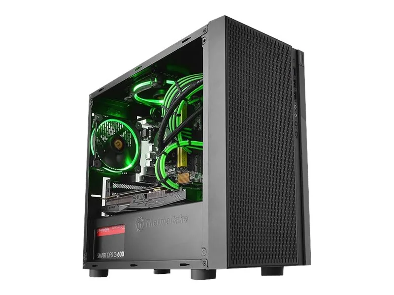 Thermaltake Versa H18 Window - Kotelot - Minitower - Musta