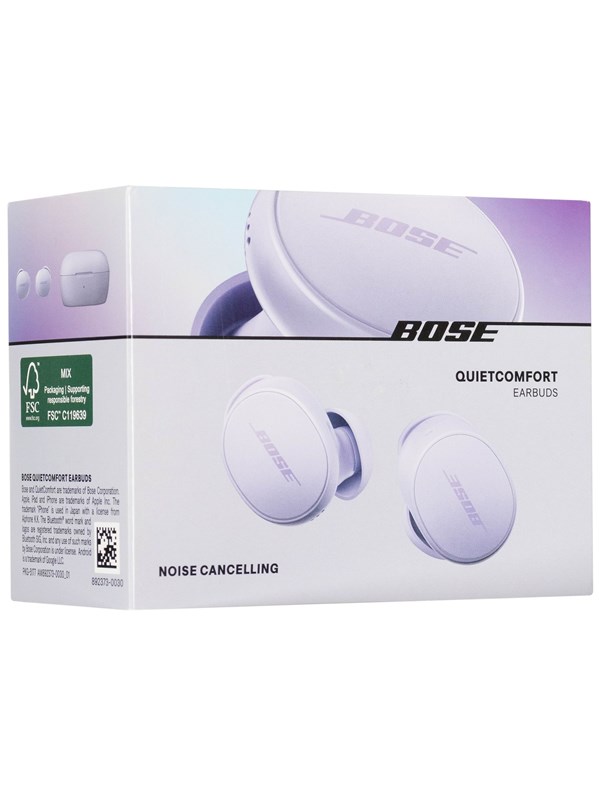 Bose QuietComfort -langattomat nappikuulokkeet, lilac