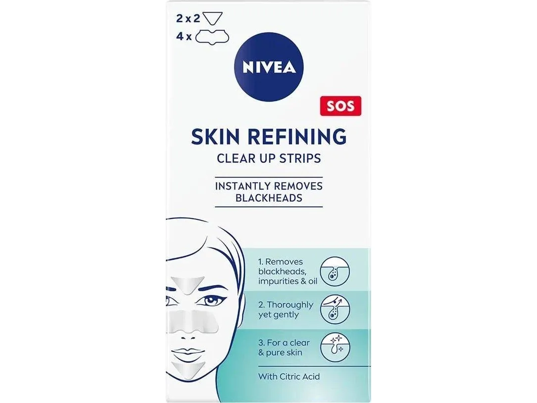 Nivea Refining Clear-Up Strips 6 stk.