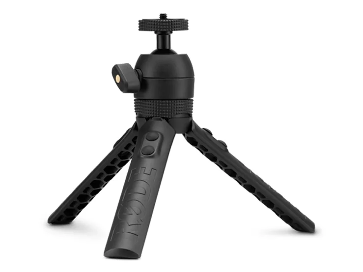 RØDE Tripod 2 - Teline jaloilla - pöytälevy, kädessä pidettävä - RØDE NT-USB Mini, PodMic, VideoMic GO II, VideoMic NTG, VideoMic Pro+, VideoMicro