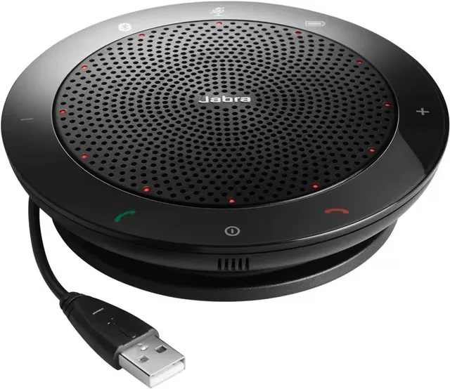 Jabra Speak 510 , Bluetooth-kaiutin, UC, USB, musta