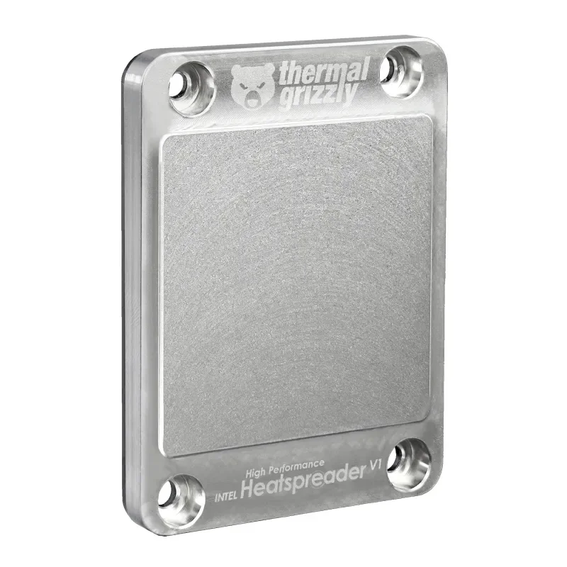 Thermal Grizzly Intel High Performance Heatspreader V1 LGA1700 3/8" -lämmönlevitin, nikkeli