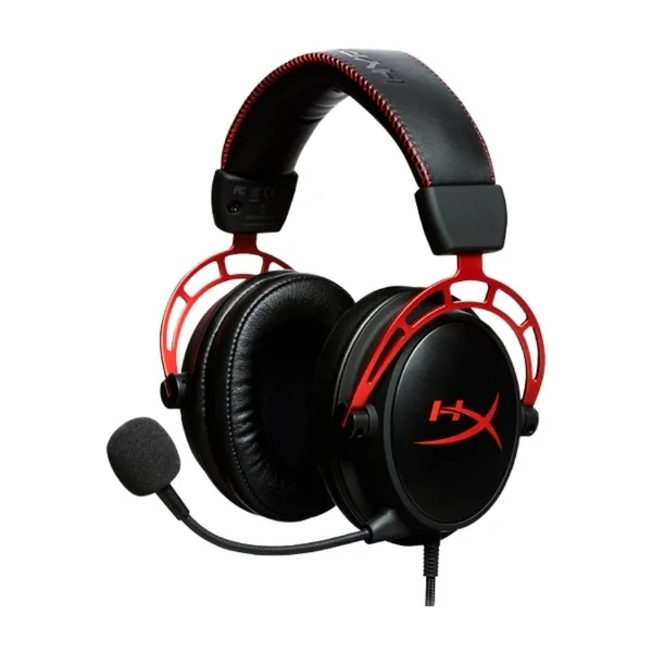 HyperX Cloud Alpha peliheadset, punainen