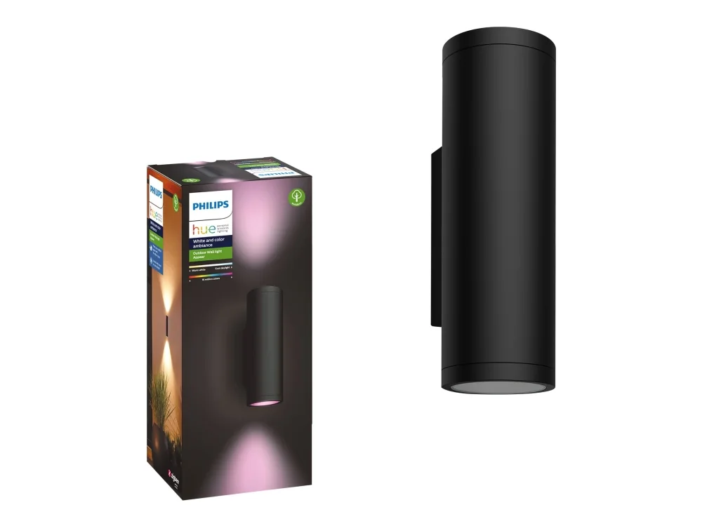 Philips Hue WACA Appear -ulkoseinäl. Up-and-Down