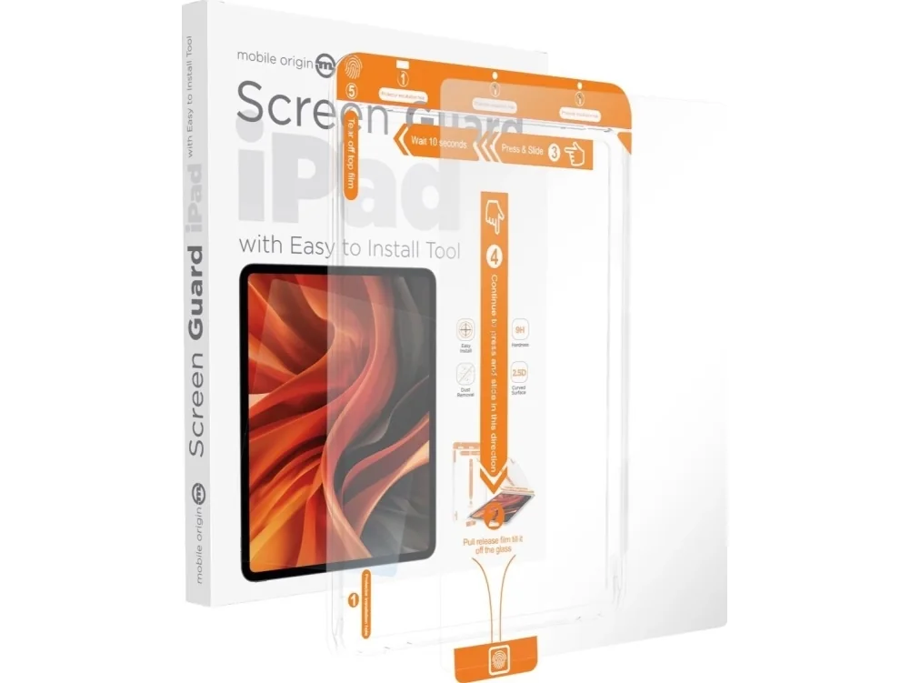 MOBILE ORIGIN Screen Guard - suojalasi iPad Air 10.9 2022, 5. sukupolven näytölle