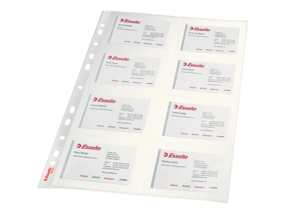 Pocket BusinessCard clear 105my A4 (10)