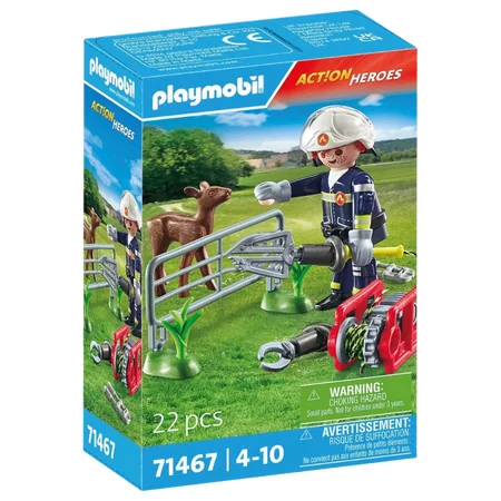 Playmobil Action Heroes Palontorjunta-tehtävä Eläinten Pelastus Leikkisetti