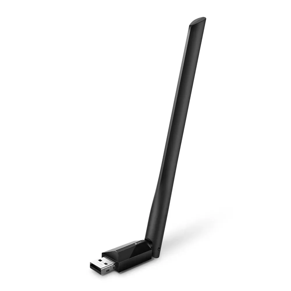TP-Link Archer T2U Plus - USB-Wi-Fi-sovitin, Musta