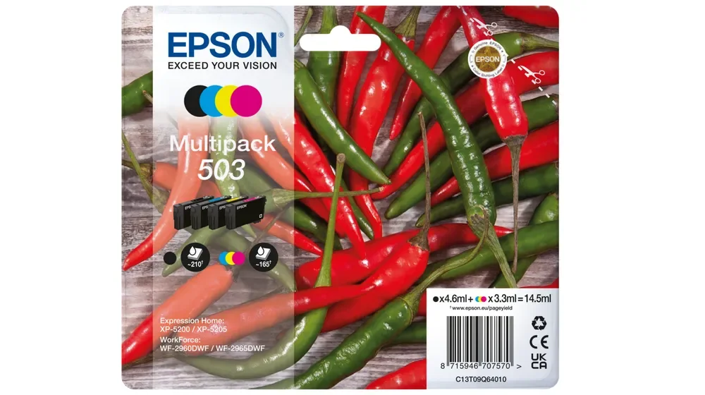Epson Ink Multipack 503 (bk/c/m/y)