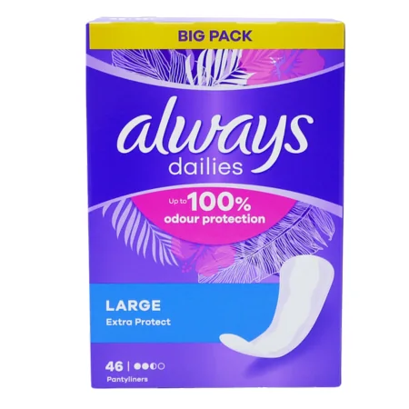 Always Dailies Long - 46 kpl