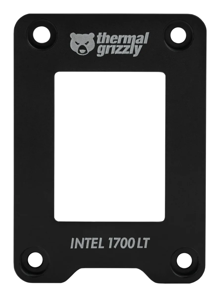 Thermal Grizzly Intel 1700 LT LGA1700 CPU contact frame, musta