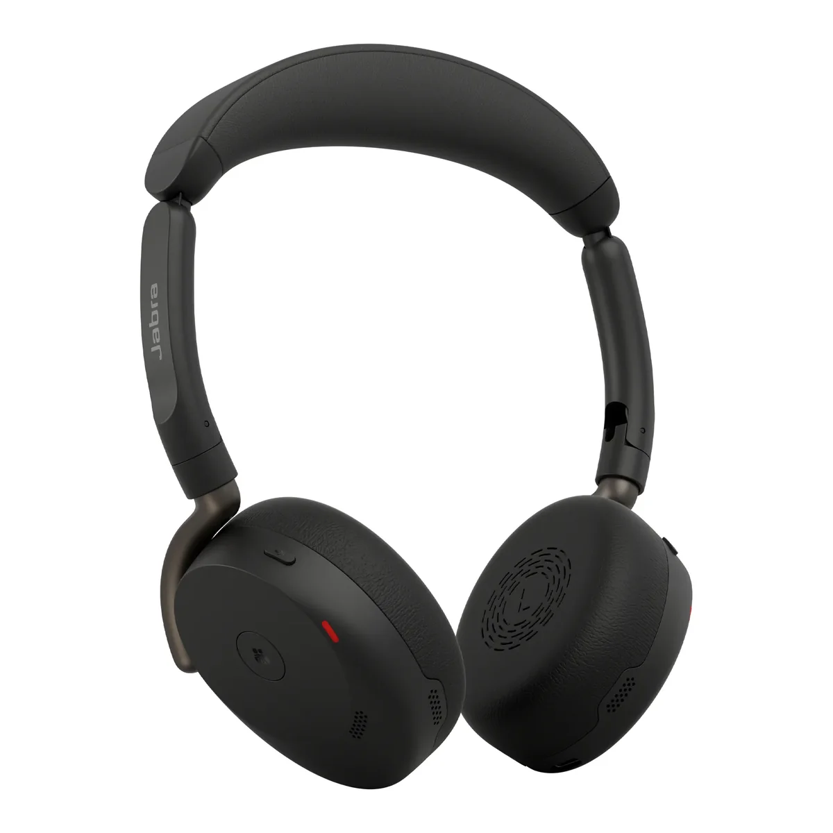 Jabra Evolve3 65 Flex MS - USB-C with Dongle - Black (Incl. Wireless Charging Pad)