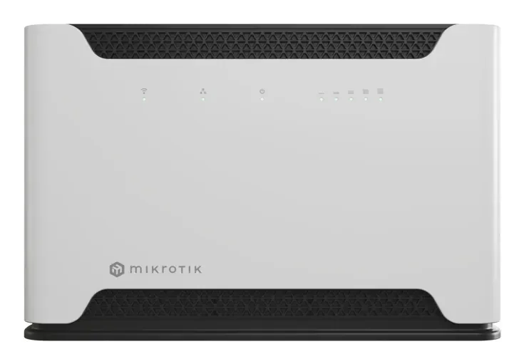 MikroTik Chateau LTE7 -reititin, Wi-Fi 6, Dual-band, 4G, musta/valkoinen