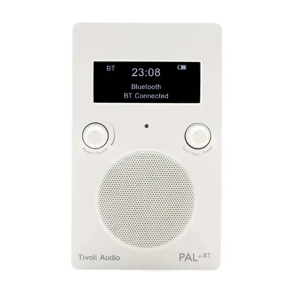 Tivoli Audio PAL+ BT - Valkoinen - DAB/DAB+/DMB/FM - Mono