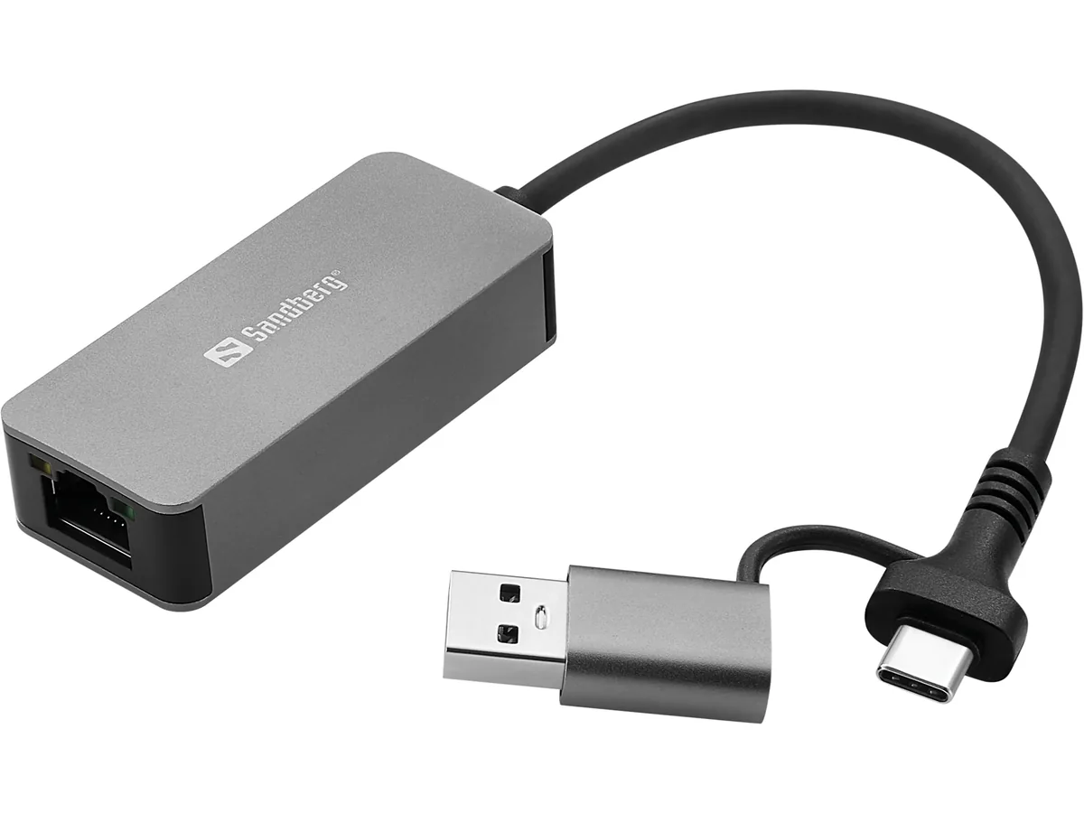 Sandberg USB-C to 2.5G Ethernet Adapter