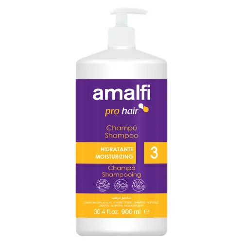 Amalfi Pro Hair Moisturizing Shampoo - 900 ml