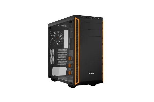 be quiet! Pure Base 600 TG - Black&Orange - Kotelot - Miditower - Oranssi