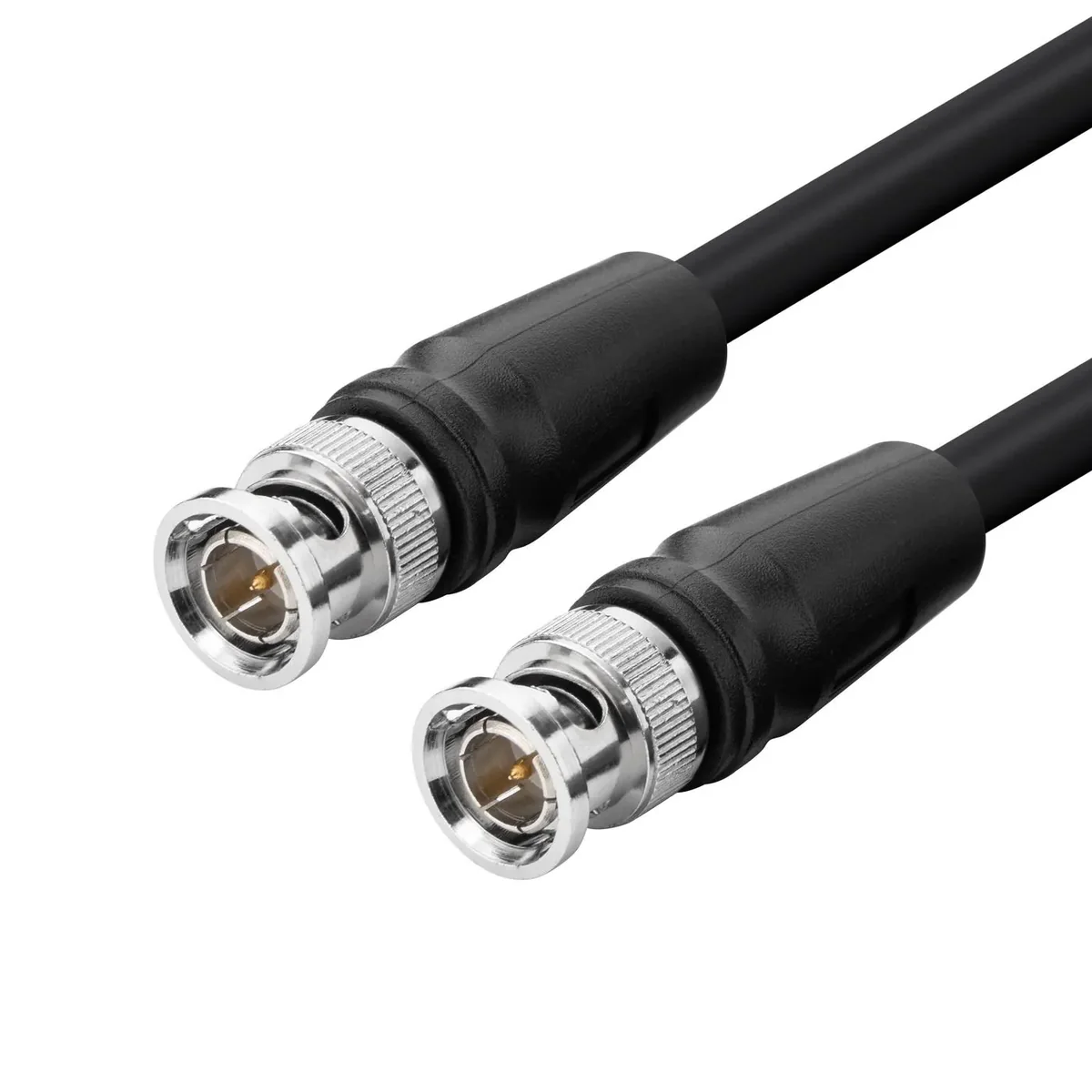 MicroConnect 12G-SDI BNC -kaapeli, jossa 4K, 15 m, musta