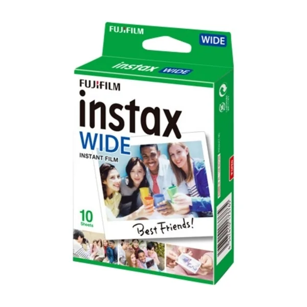 1 Fujifilm Instax wide Film kiiltävä NEU