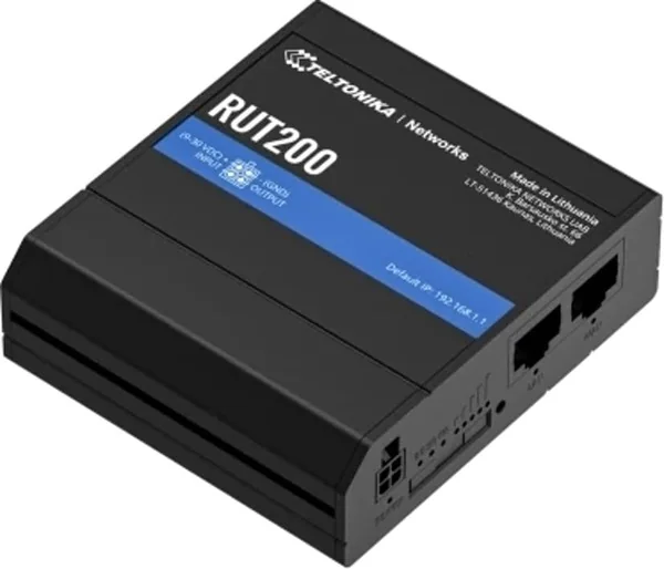 TELTONIKA RUT200 LTE/4G/3G/2G WiFi teollisuusreititin