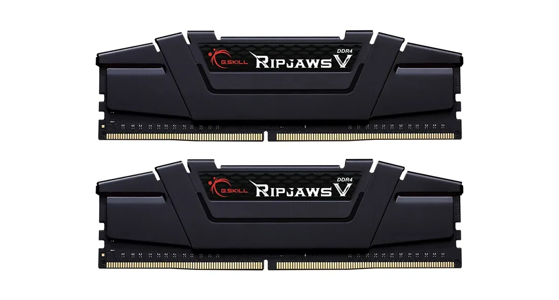 G.Skill Ripjaws V DDR4-2666 - 64GB - CL19 - Dual Channel (2 pcs) - Intel XMP - Musta
