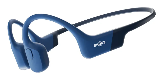 Shokz OpenRun (USB-C) luujohdekuulokkeet, sininen