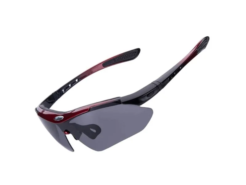 Rockbros 10141 photochromic UV400 cycling glasses - red