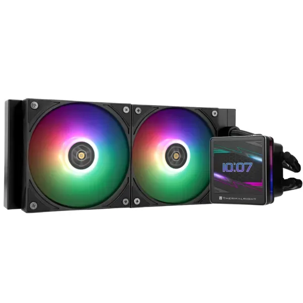 Thermalright Grand Vision 240mm ARGB -nestejäähdytin, musta