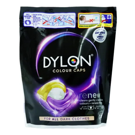 Dylon Colour Pyykinpesukapselit Tummille Vaatteille – 18 kpl