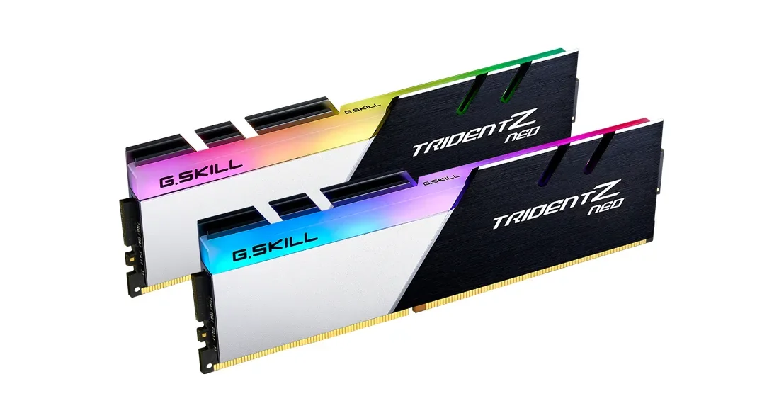 G.Skill Trident Z Neo DDR4-3600 - 32GB - CL18 - Dual Channel (2 pcs) - AMD Optimized - Musta RGB