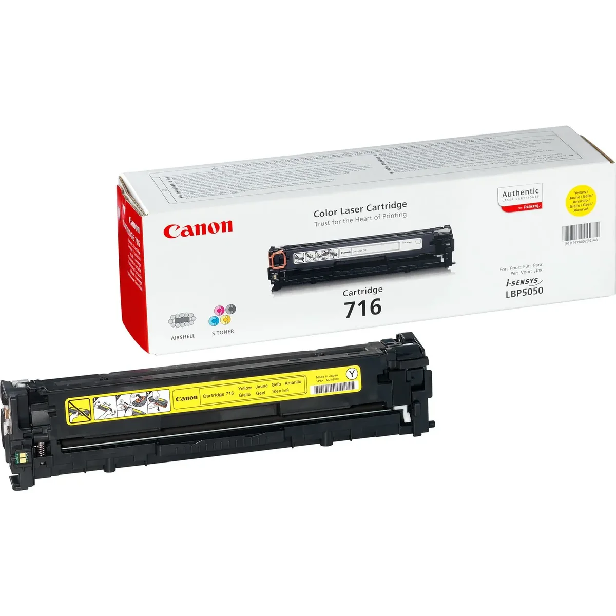Canon CRG 716 / 1977B002 Keltainen